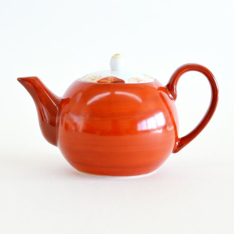 赤絵 流水椿 茶器セット｜和食器通販｜織部 Online Store【公式】