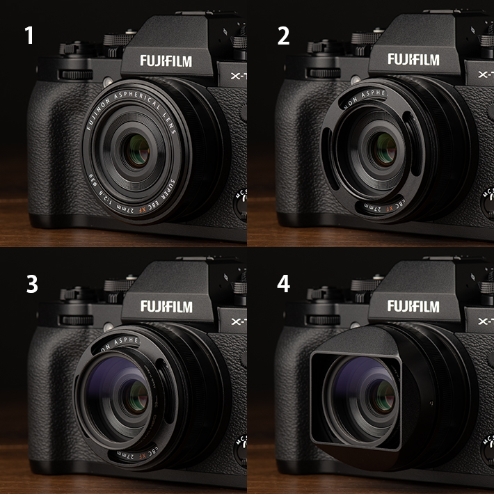 生産終了モデル｜売切りセール＞｜スクエアフード FUJIFILM XF27mmF2.8