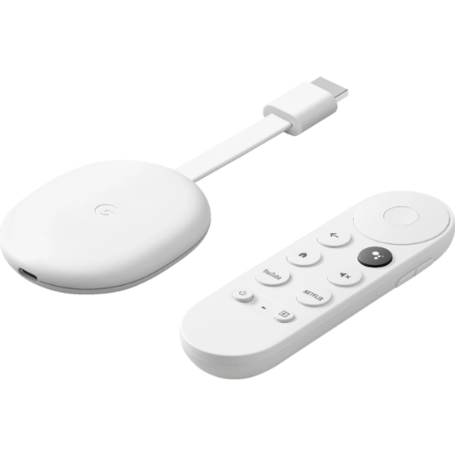 Google Chromecast with Google TV 4K White • Price »