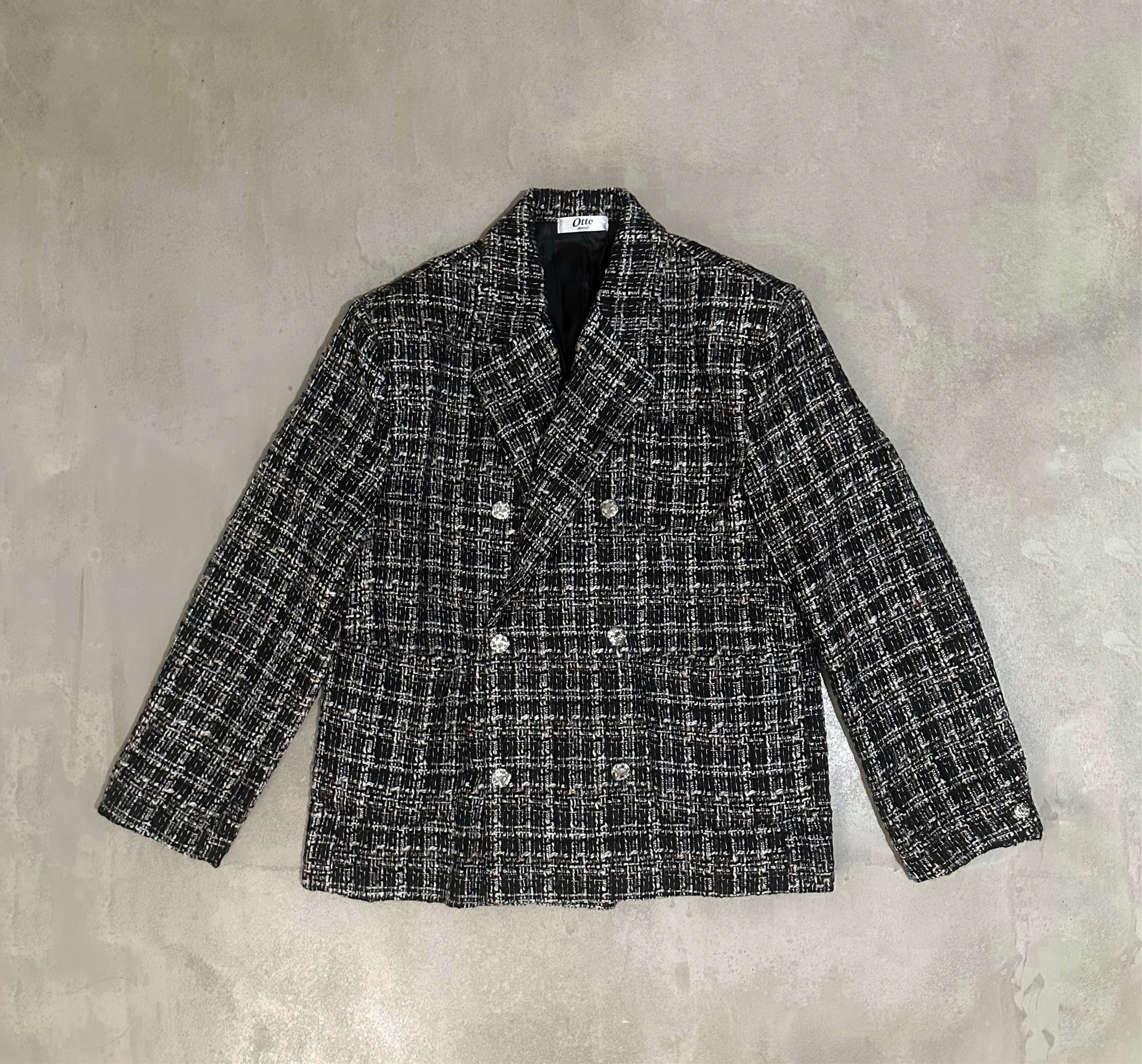 カジュアルツイードジャケット Ot4573