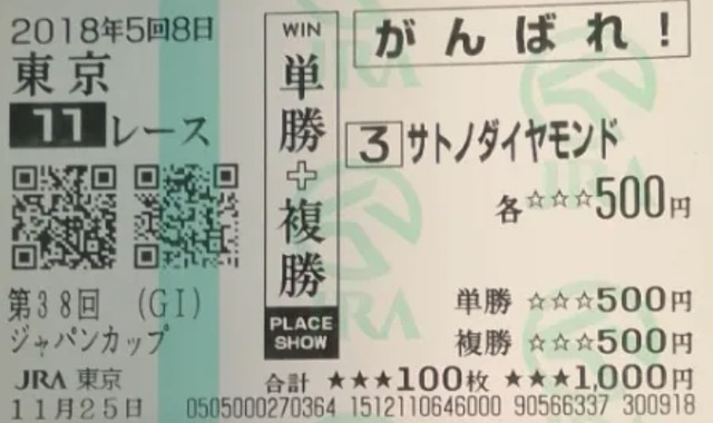 キタノコマンドール 全出走レース 現地 応援馬券 【公式通販】