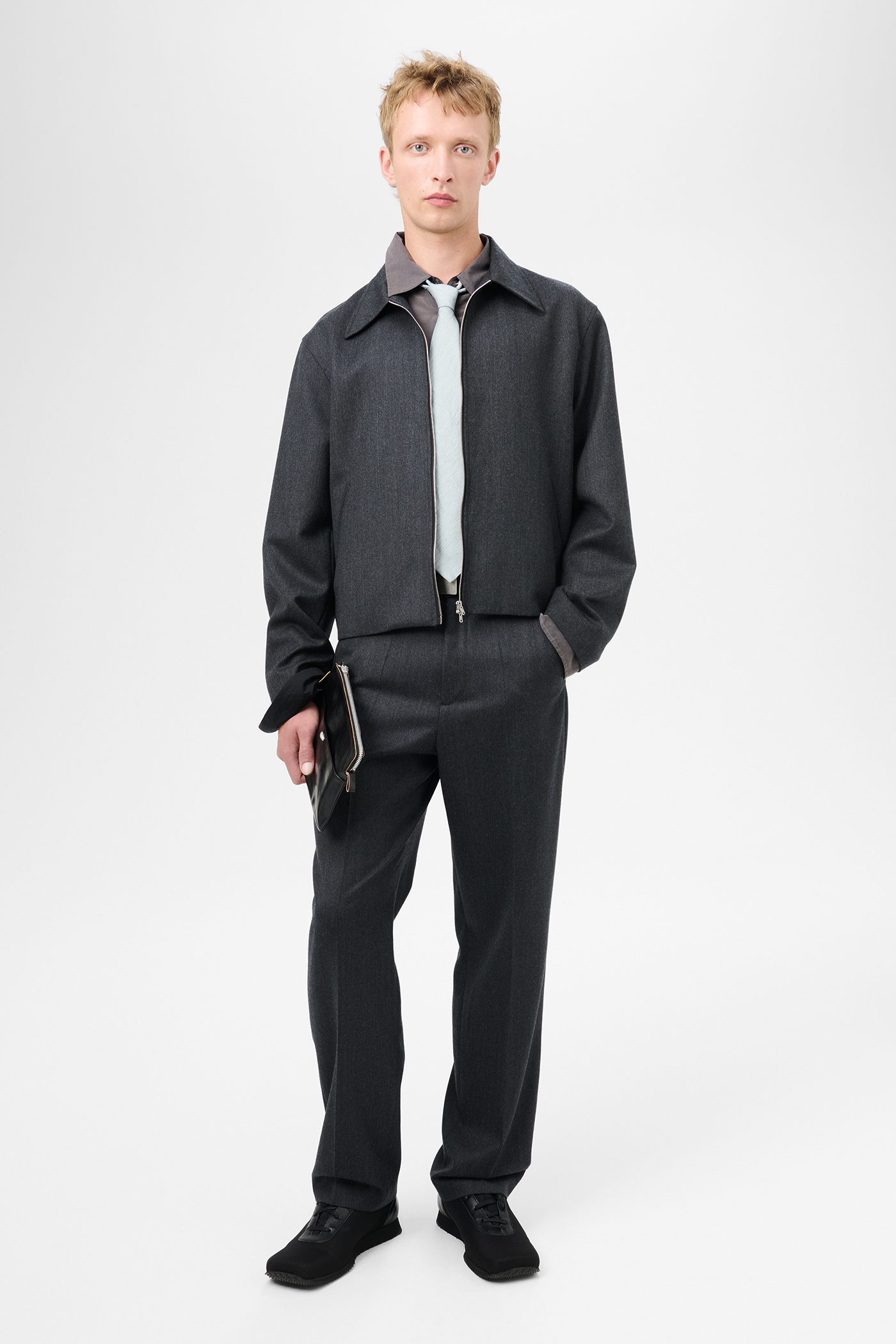 Our Legacy - Mini Jacket Premium Charcoal Office Wool