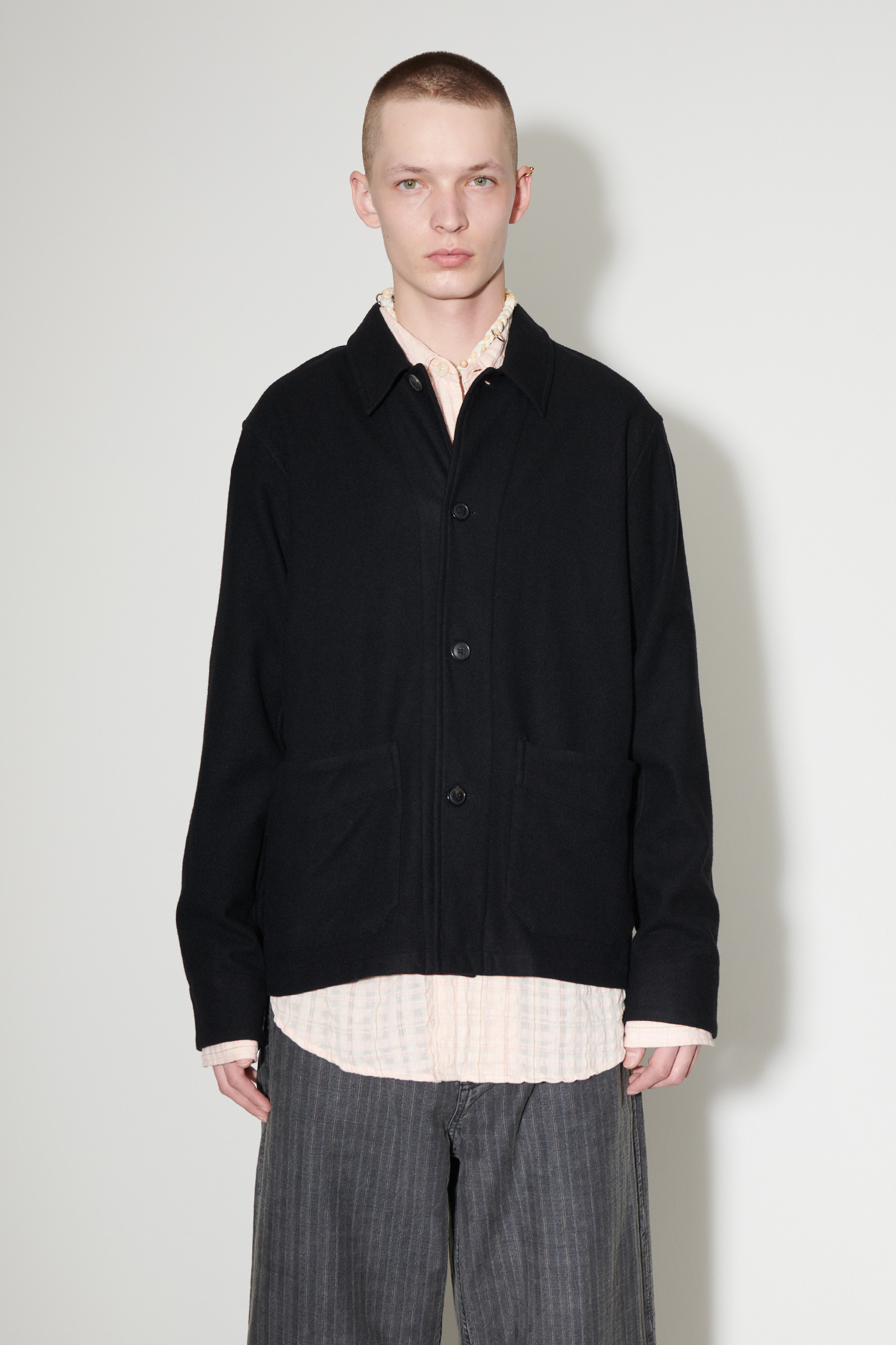 Our Legacy - Archive Box Jacket Black Wool