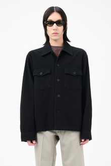Our Legacy - Evening Coach Jacket Black Brushed Cotton
