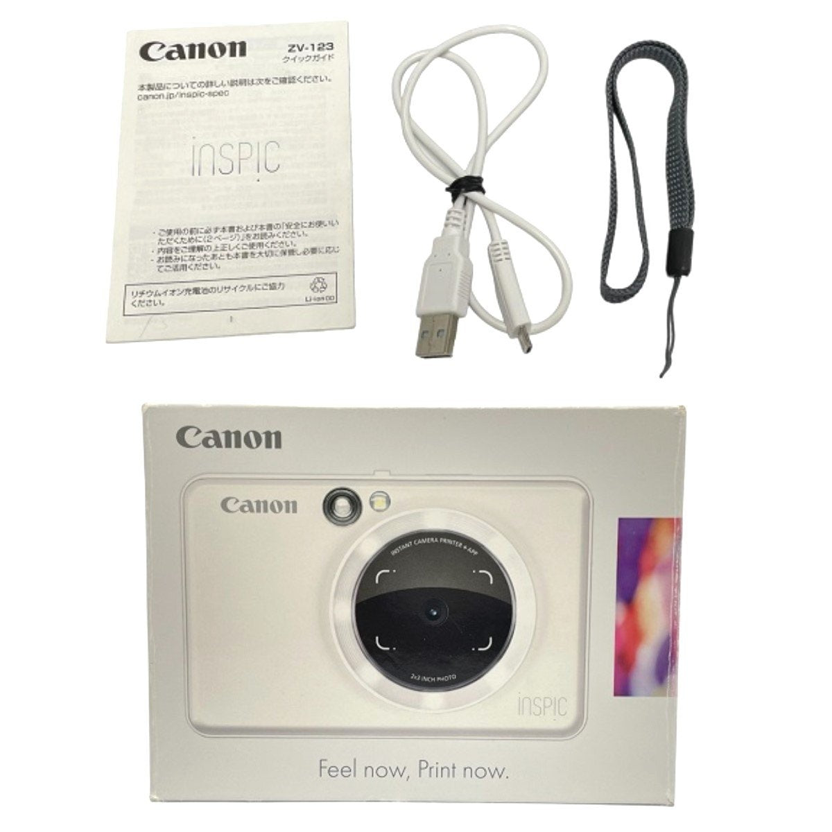 Canon スマホプリンター iNSPiC PV-123-SP 写真用 ピンク(中古品
