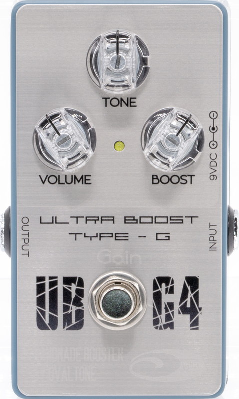 ULTRA BOOST TYPE-G “Gain” / UB-G4 – Ovaltone -handmade effect pedals-