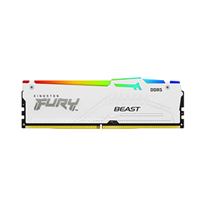 HyperX Fury 16GB RGB (1 x 16GB) DDR5-6000 RAM White |
