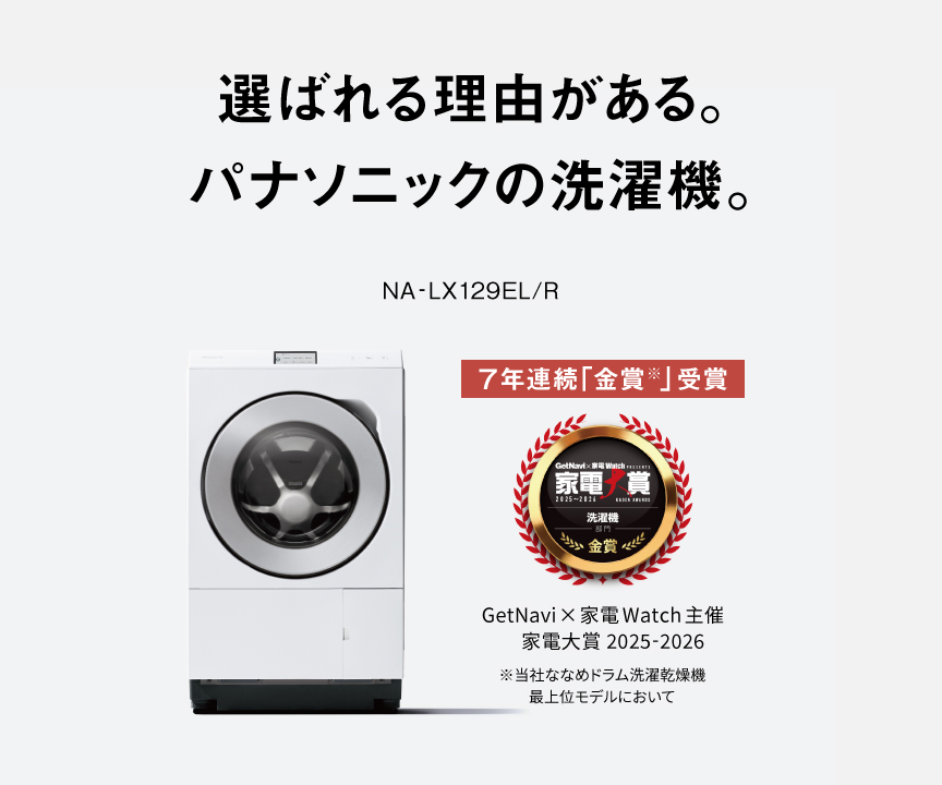 カテゴリー概要 | 洗濯機・衣類乾燥機 | Panasonic