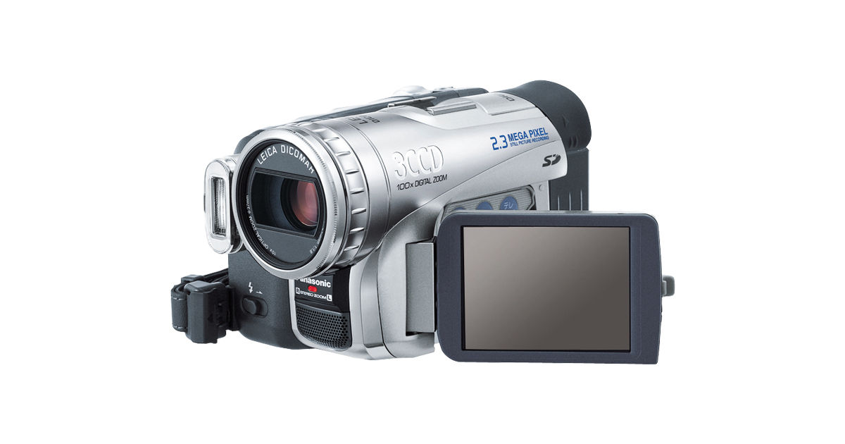 miniDVのダビングに！Panasonic ビデオカメラ NV-C2 03 miniDVの
