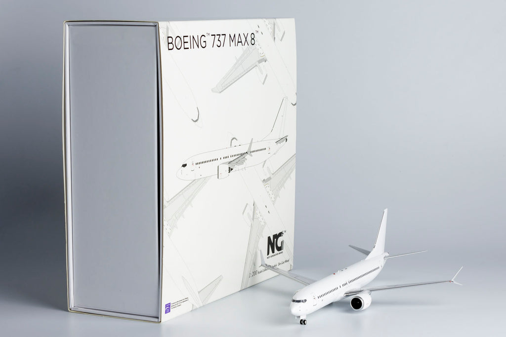 Blank/White Boeing 737 MAX 8 NG Model 92000 Scale 1:200 – PandaFox