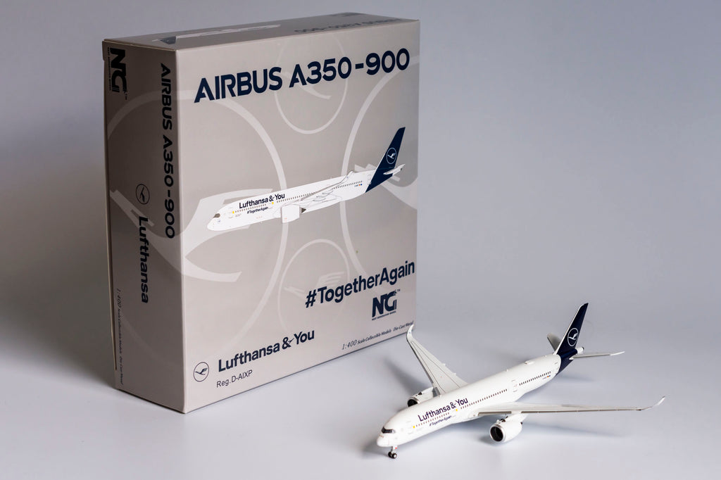 Lufthansa Airbus A350-900 D-AIXP Lufthansa & You #TogetherAgain NG