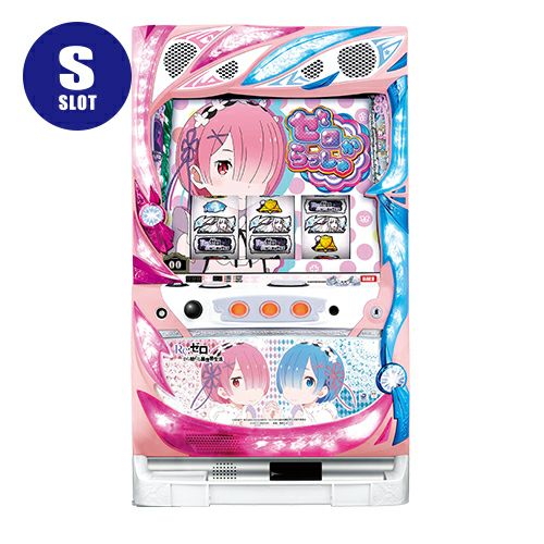 パチスロ実機 大都技研 Re:ゼロから始める異世界生活 双子パネル