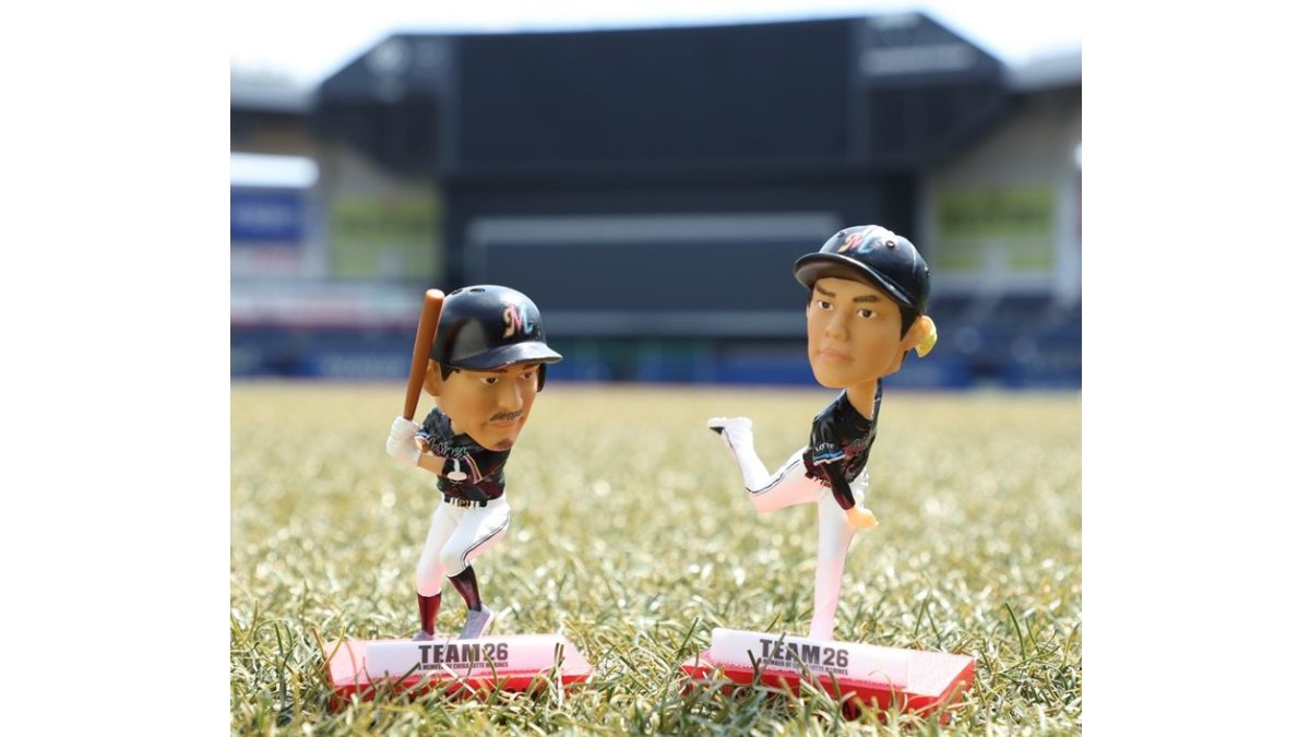 H*K様 佐々木朗希 ボブルヘッド 2点セット 佐々木朗希 ボブルヘッド