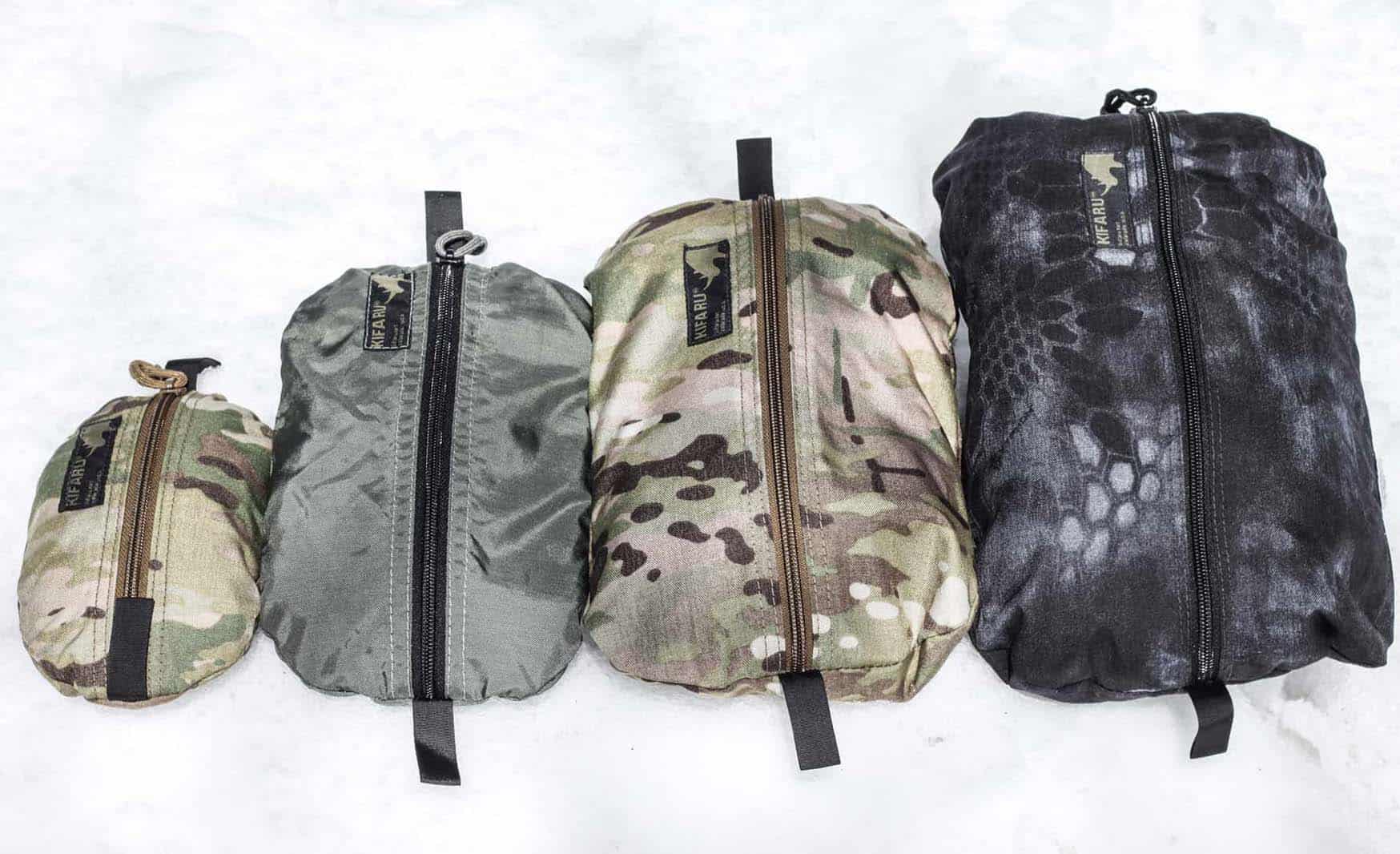 KIFARU プルアウトポーチ5個セットPack Essentials: Kifaru Pullouts