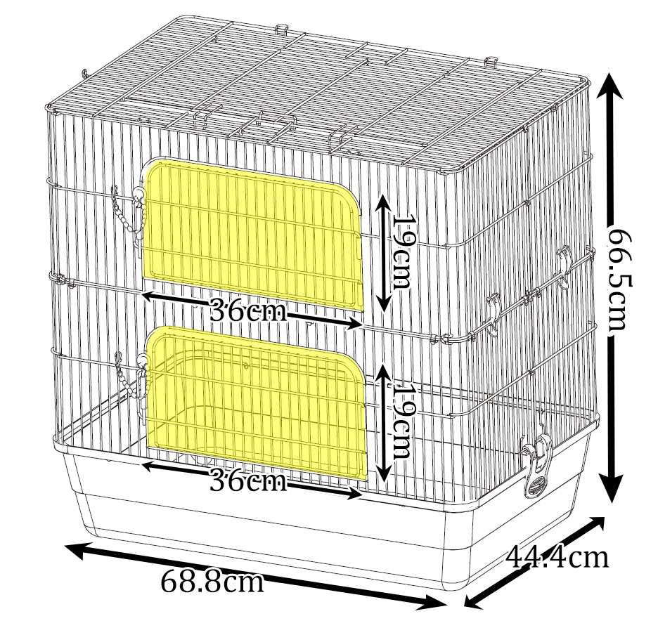 マルチケージ 690 High│マルカンの製品一覧｜ペット用品ならマルカン