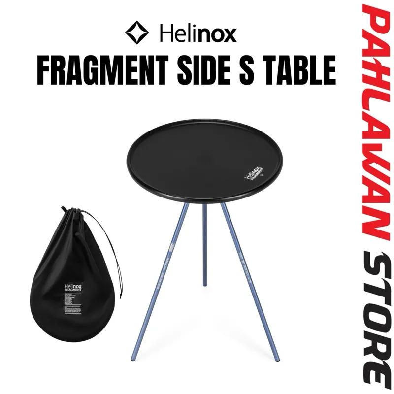 Helinox x Fragment Side Table S - Black & Navy - Pahlawan Store