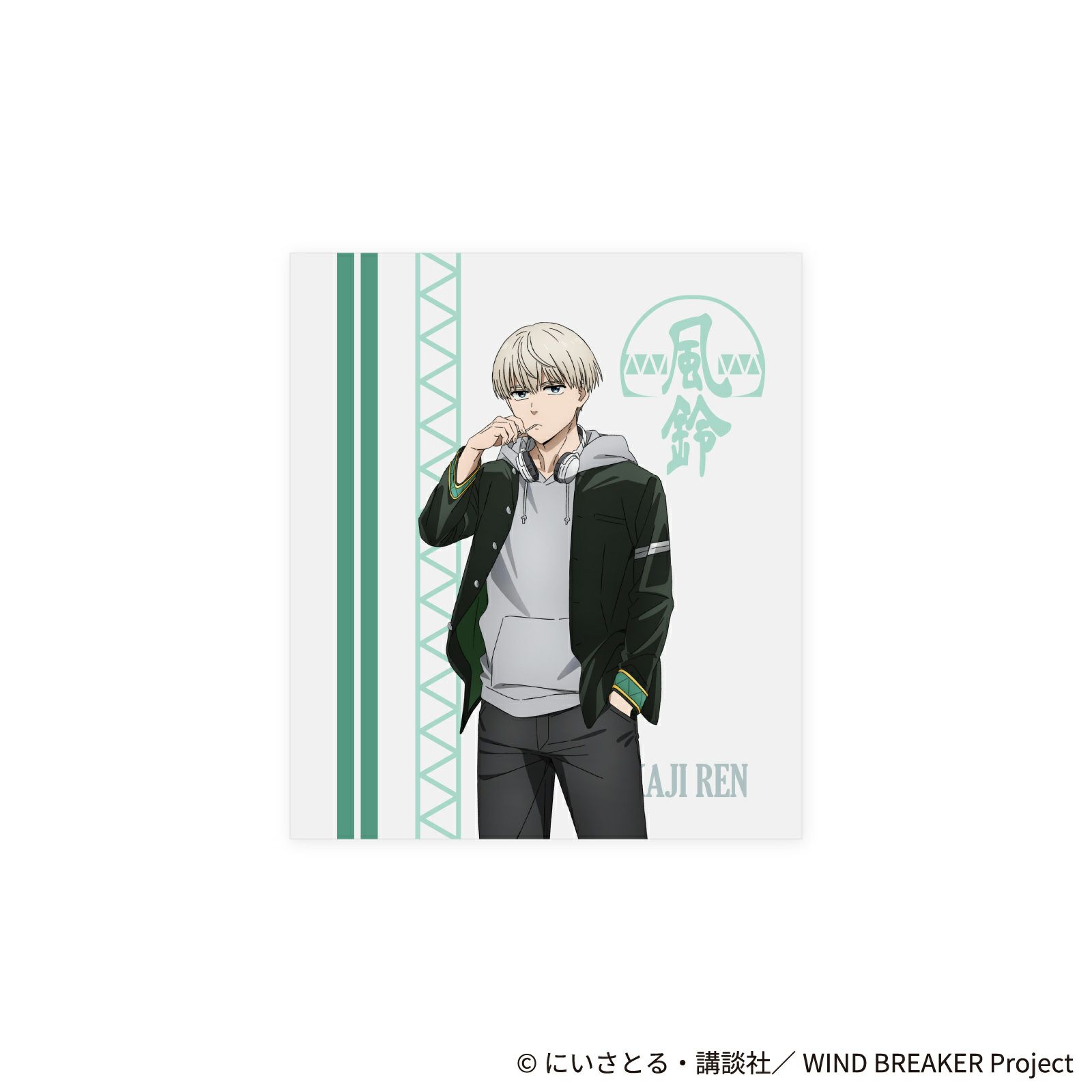 WIND BREAKER 梶蓮｜ネックレス シルバー WB-N007SV｜white clover