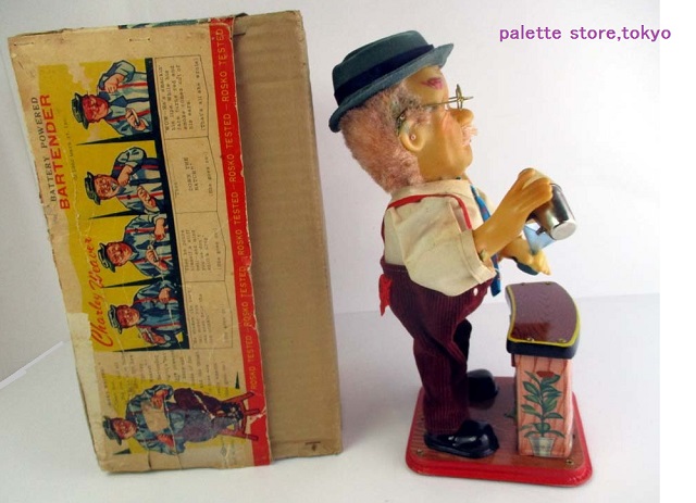 ヴィンテージ ブリキ人形 バーテンダー ▶︎▶︎SALE▶︎▶︎【1950's