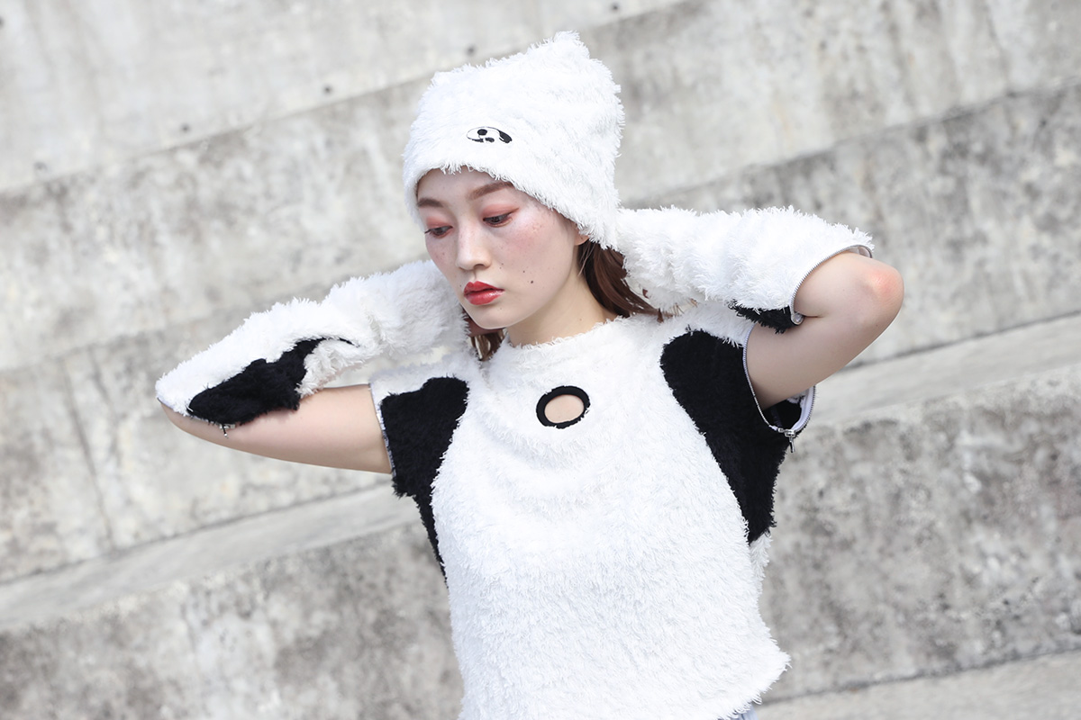 chloma クロマ パイルファーリーキャップ[22AG3/WHITE]