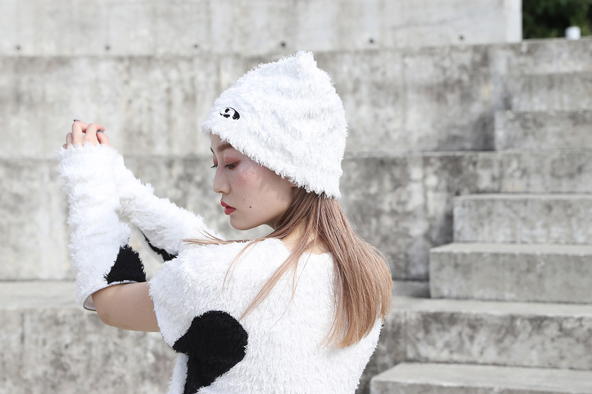 chloma クロマ パイルファーリーキャップ ホワイト chloma クロマ