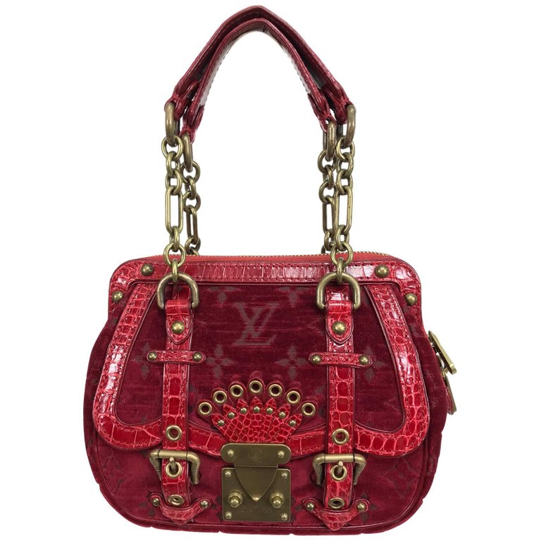 SOLD Louis Vuitton Limited Edition Velours Alligator Gracie PM