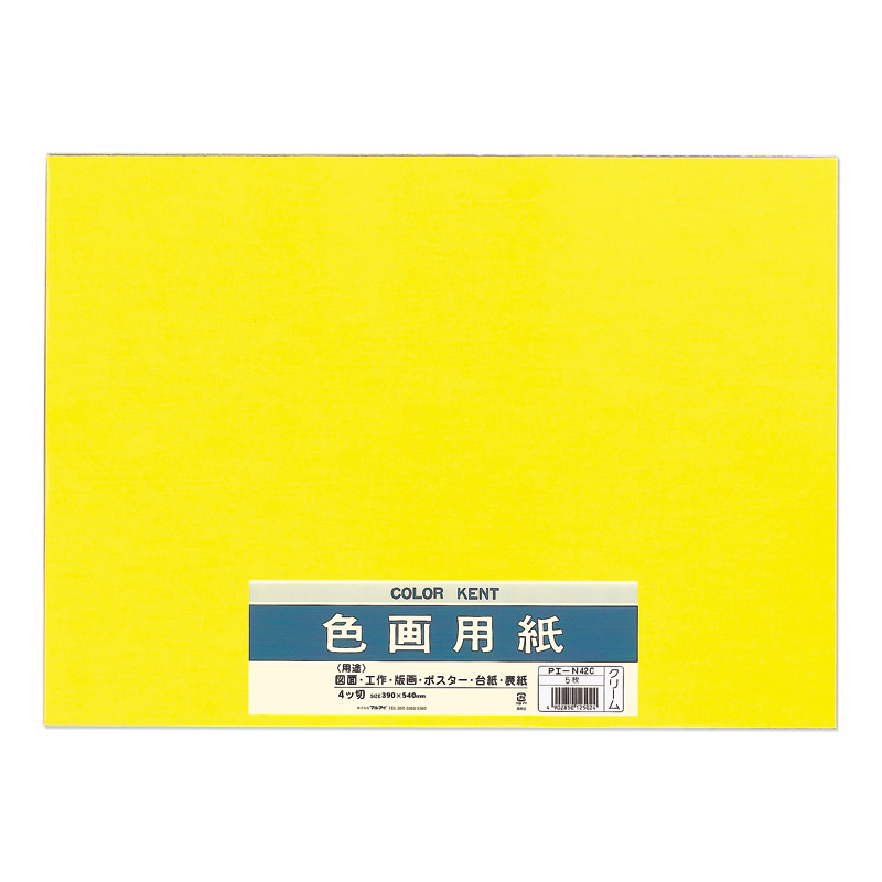 色画用紙 N421 クリーム Pエ-N42C: オフィス＆スクール｜株式会社