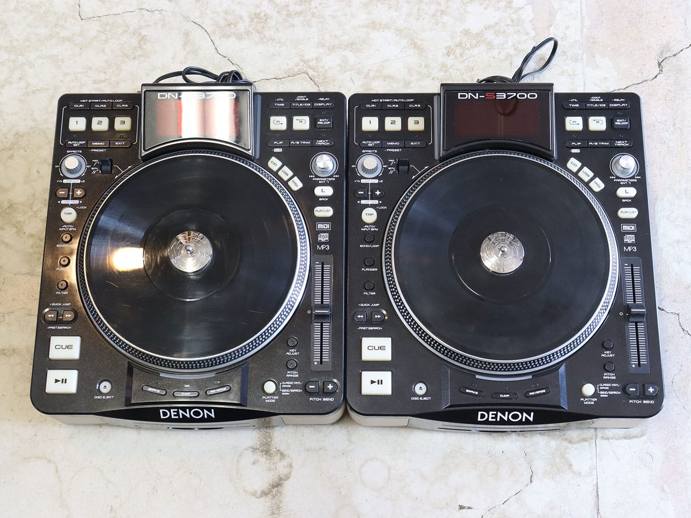 ジャンク扱い DENON DJ SC3900 ターンテーブル 2台セット ジャンク扱い