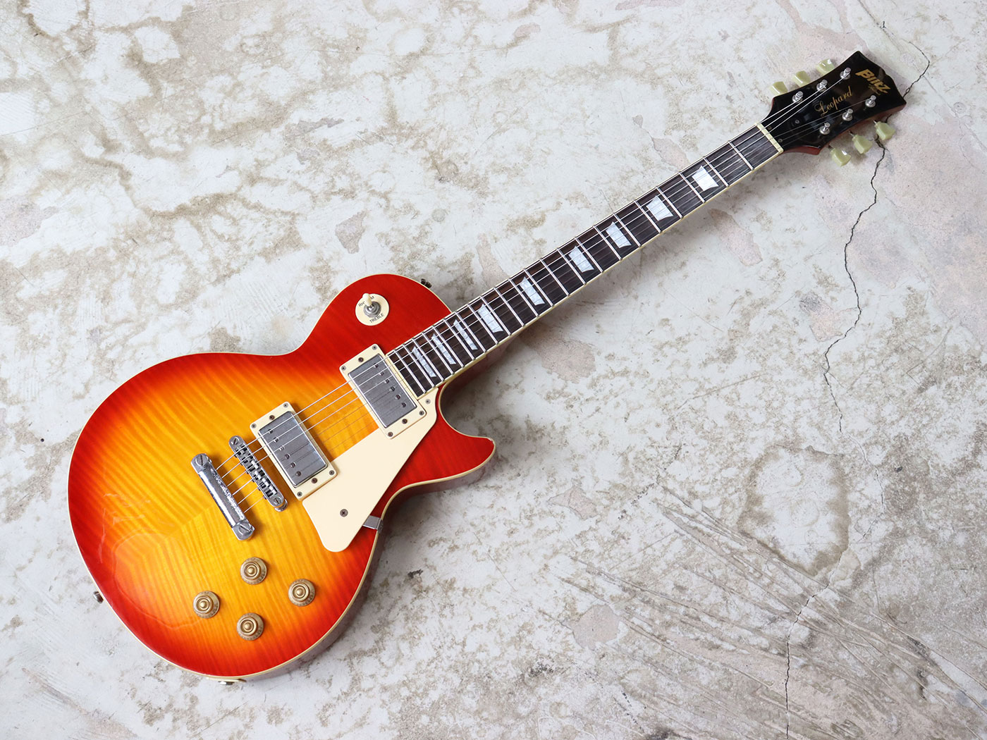 Blitz BY AriaProⅡ レスポール Leopard エレキギター Blitz by