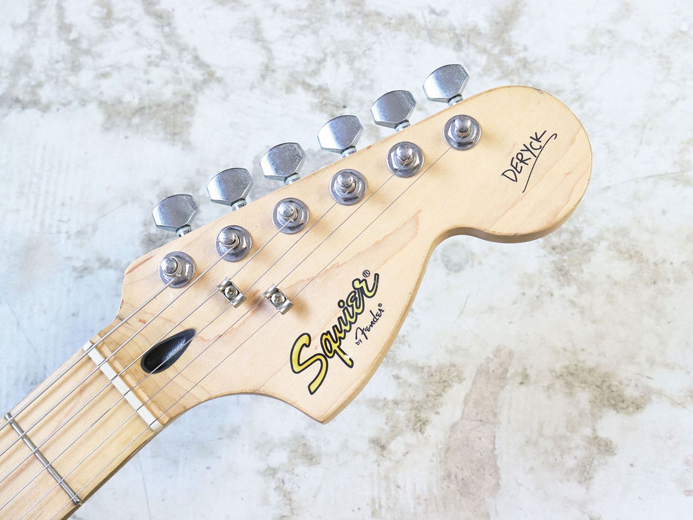 中古】Squier by Fender Deryck Whibley SUM41 Signature Telecaster