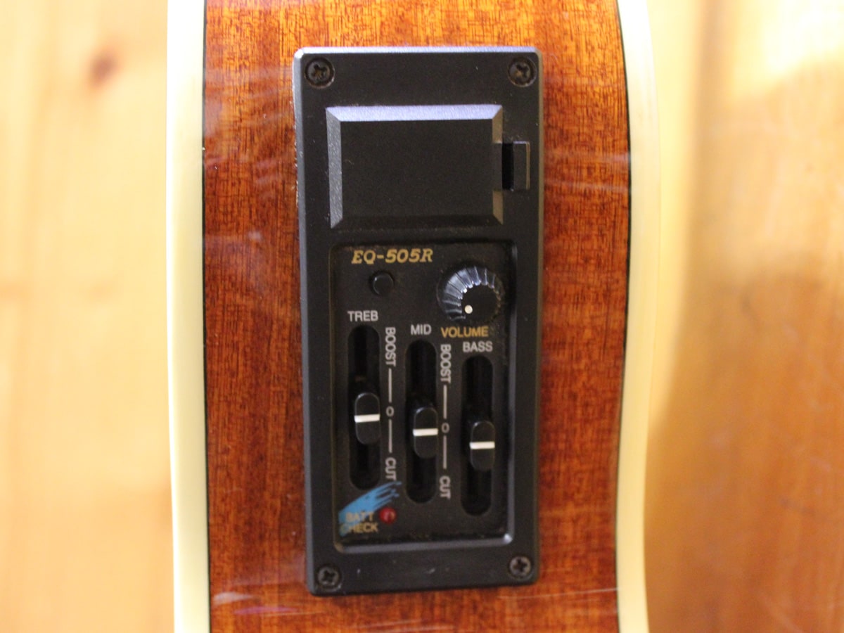 希少【注意】裏面傷みあり！Juno EA-70FC/BS エレアコ ギター 本体