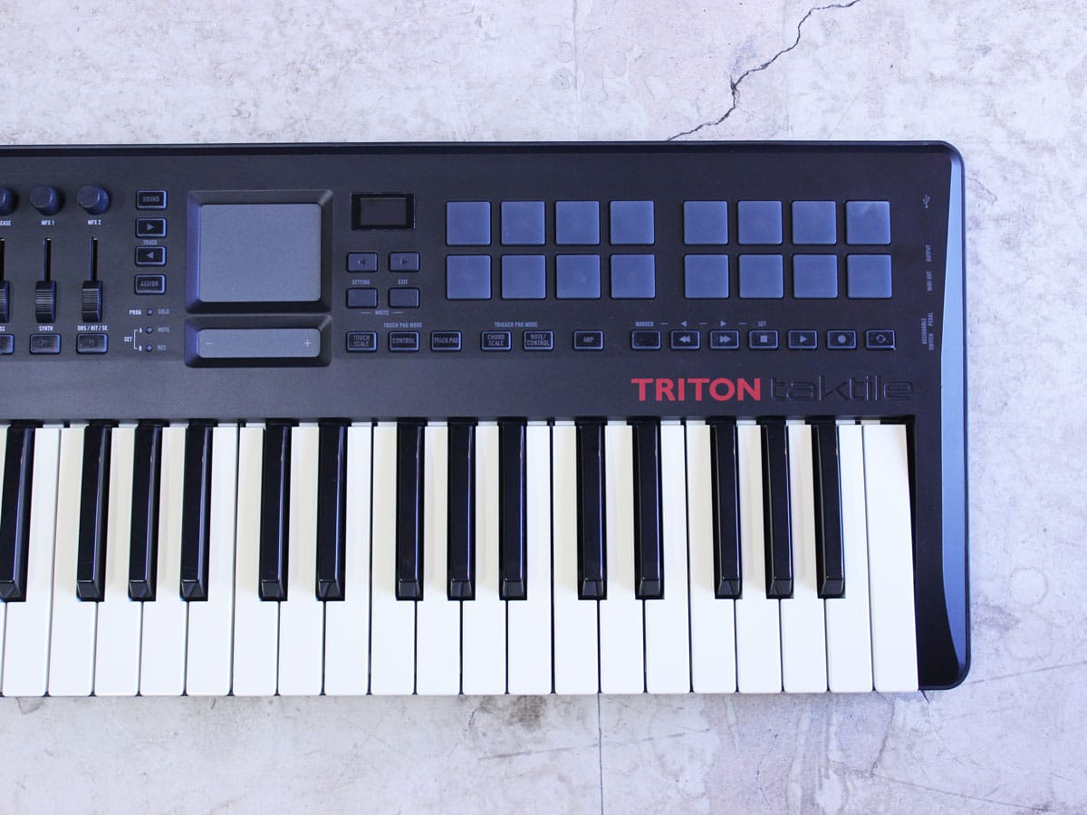 DTM・DAW KORG TRITON taktile-49 KORG TRITON taktile-49のご紹介。