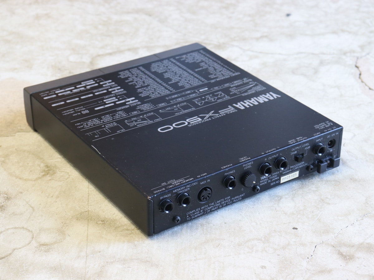 中古】YAMAHA FX500 マルチエフェクター - 神奈川県の中古楽器店