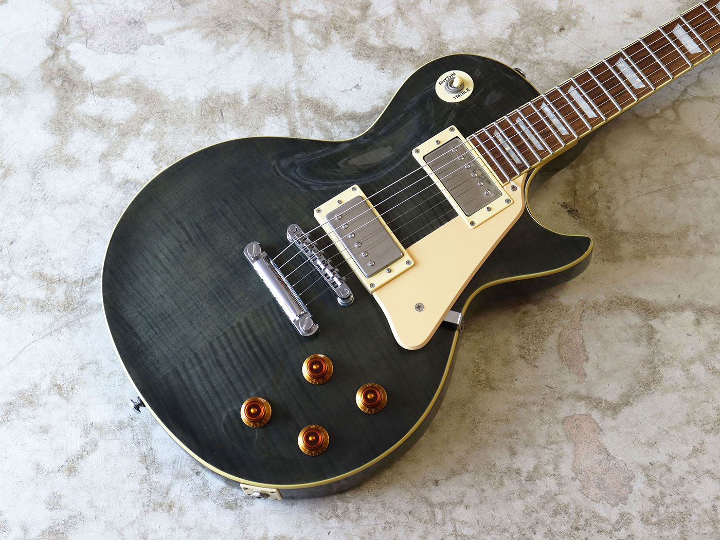 中古】Grass Roots Limited MODEL G-LP-60S Trans Black レスポール