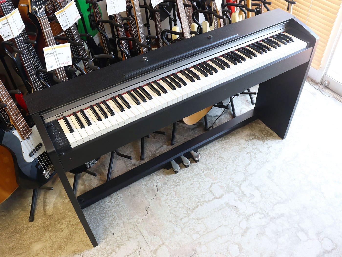 CASIO電子ピアノ PX-730BK【トレファク 川越店】