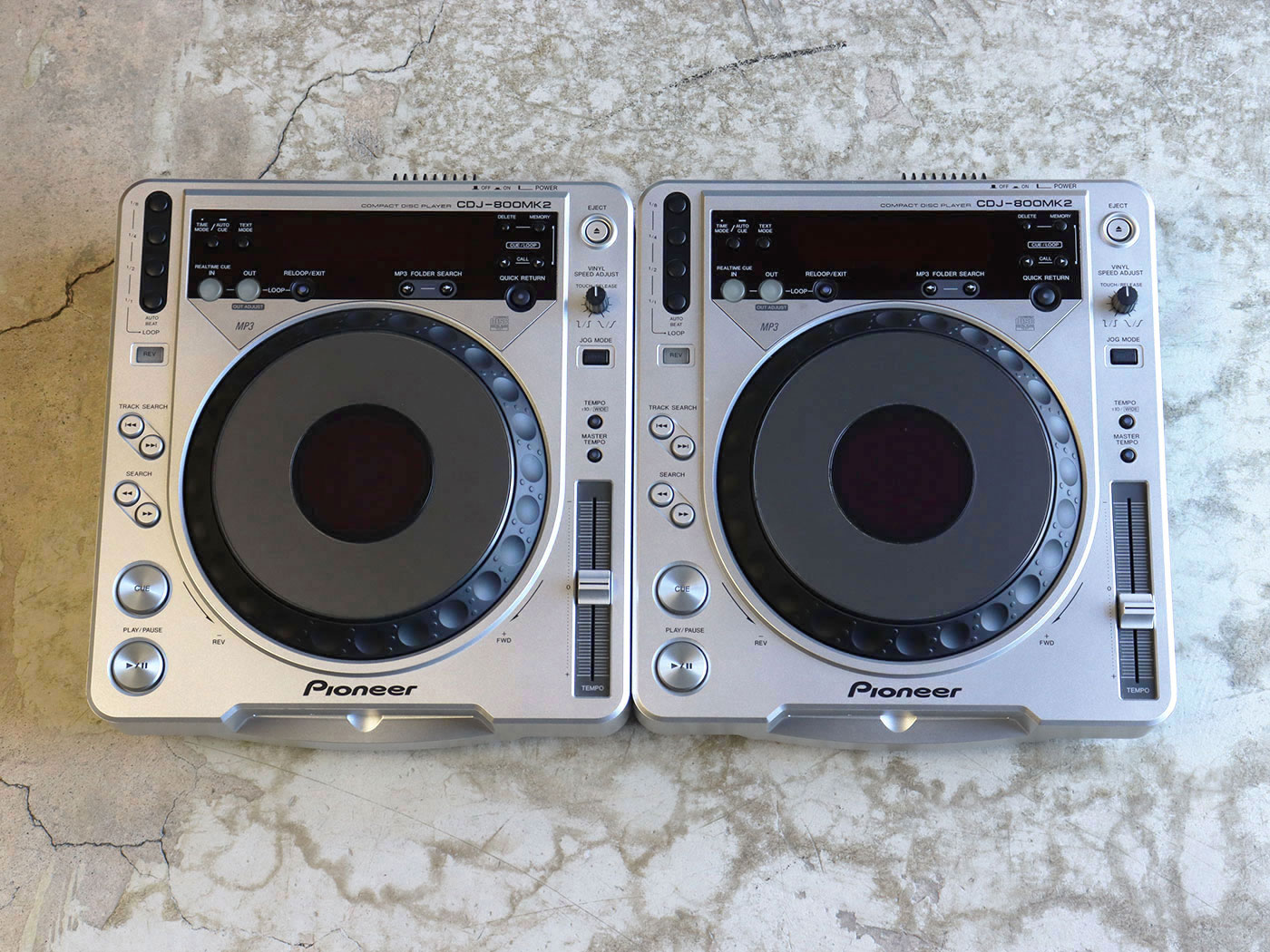 整備・清掃済】CDJ-800mk2 パイオニア Pioneer 定番 美品x2 整備・清掃
