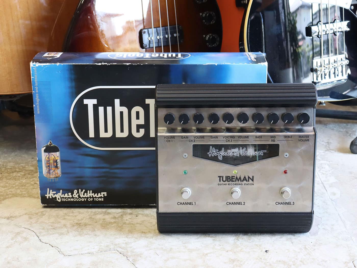 Hughes & Kettner 初代TUBEMAN 4プリアンプ ジャンク Hughes & Kettner