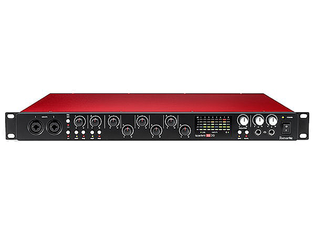 オーディオインターフェース】Focusrite Scarlett 18i20 G1