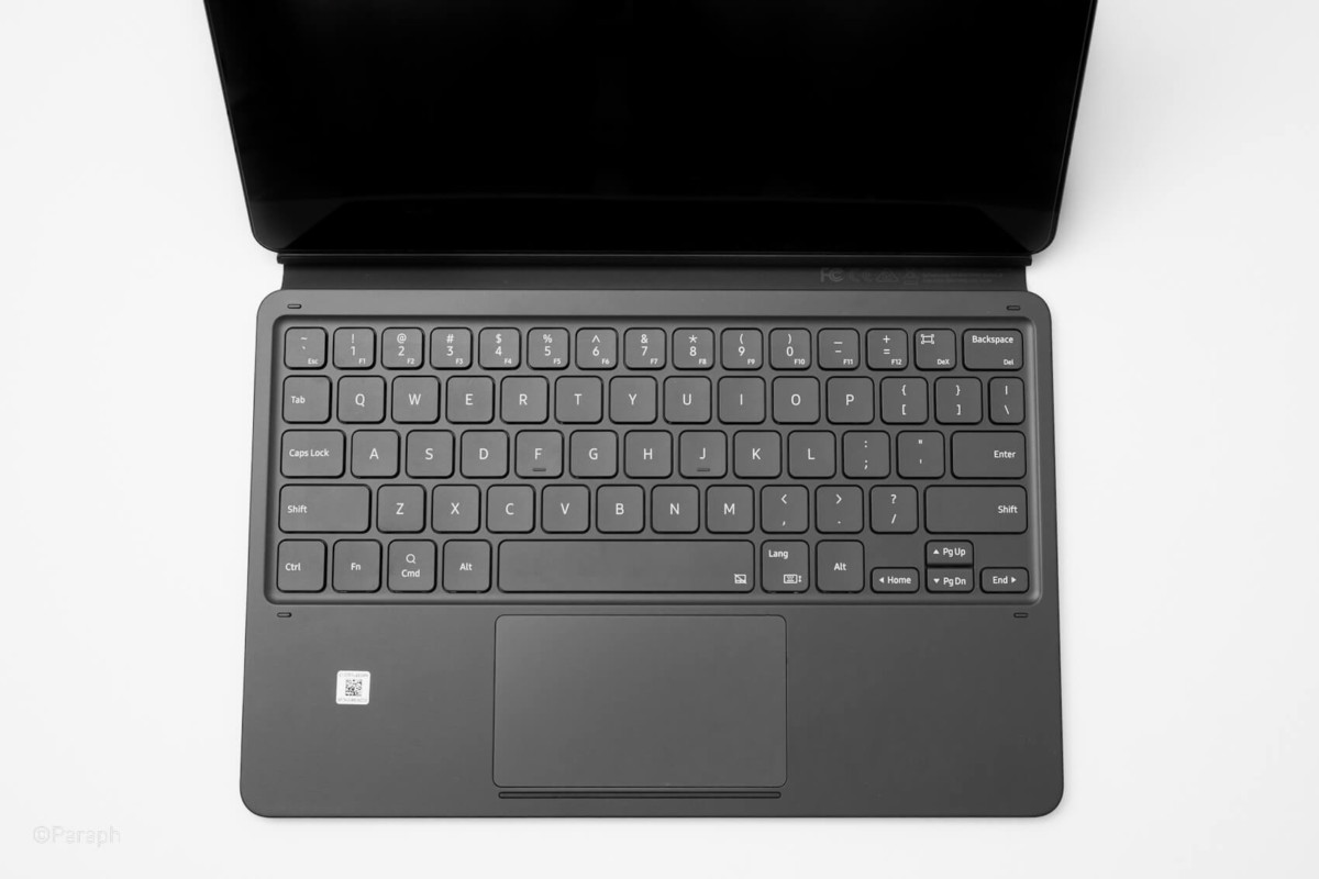 GalaxyTab S7+5G 8GB/256GB キーボードカバー(ペン無し) GalaxyTab S7+