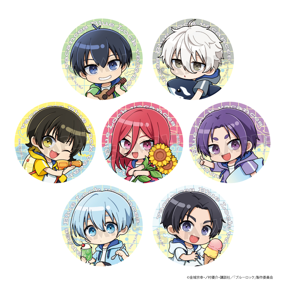 ブルーロック]トレーディング缶バッジBOX（バカンス2／ver.A）7個入り
