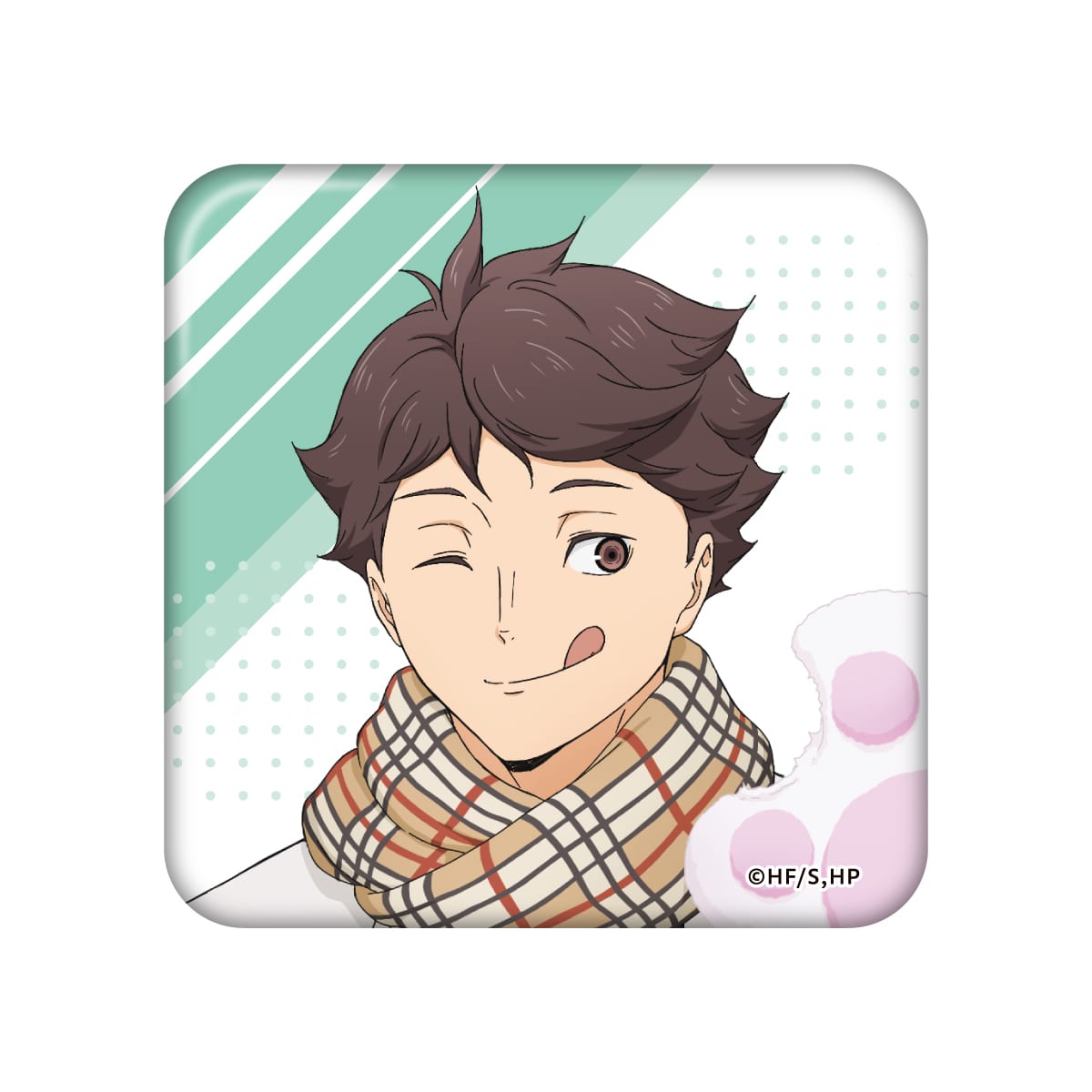 ハイキュー ナンジャタウン オーロラ缶バッジ レア ホロ ハイキュー