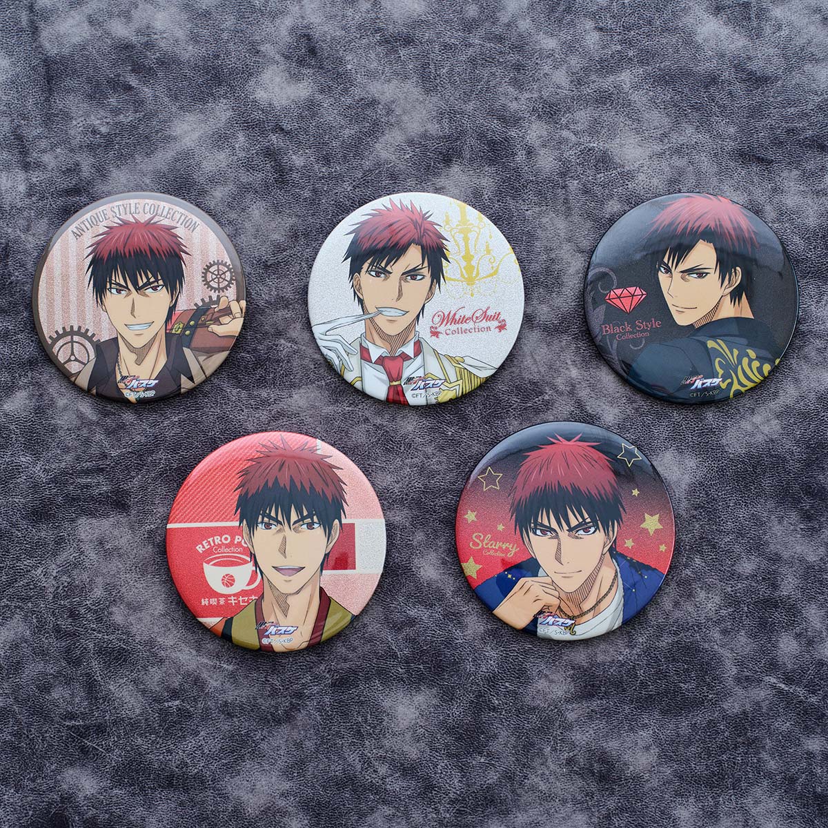 黒子のバスケ 緑間真太郎 starry collection 缶バッジ 黒子のバスケ 緑