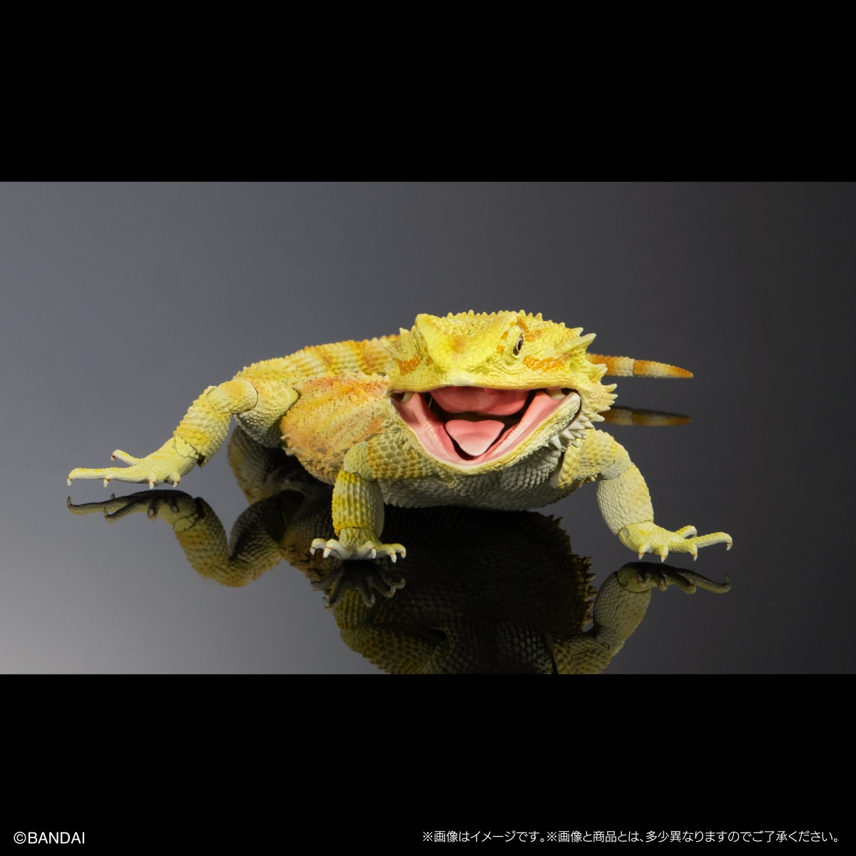いきもの大図鑑プレミアム フトアゴヒゲトカゲ（イエロー） | ナムコ