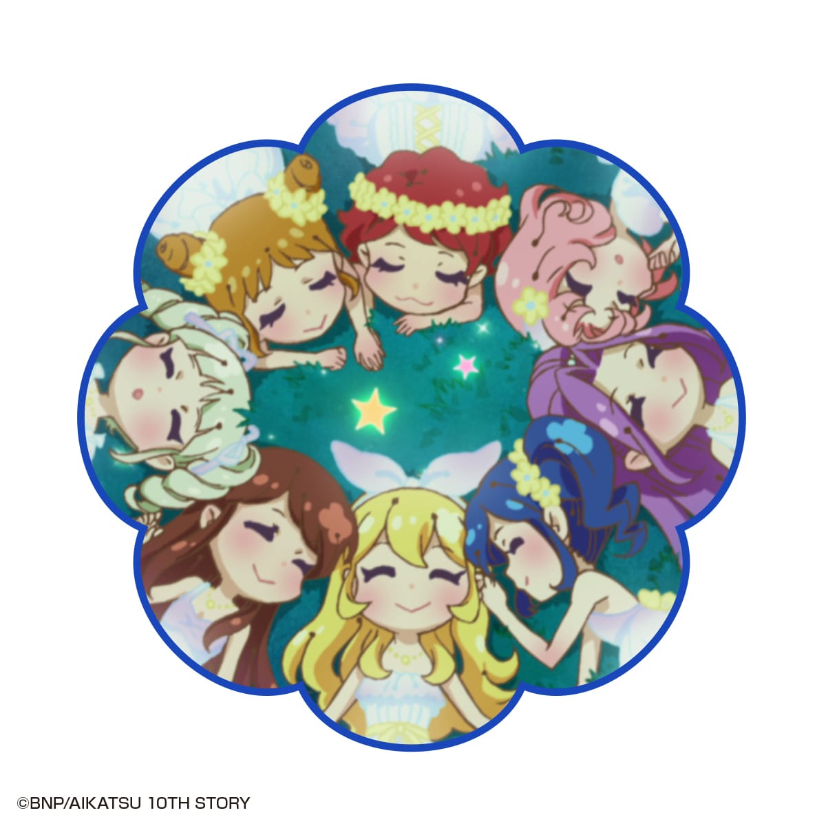 アイカツアニON コースター五種類 アイカツアニON コースター五種類