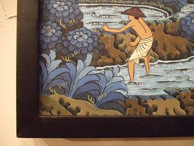 絵 アジアン 絵画 バリ島 インドネシア アジアンアート アジアン雑貨