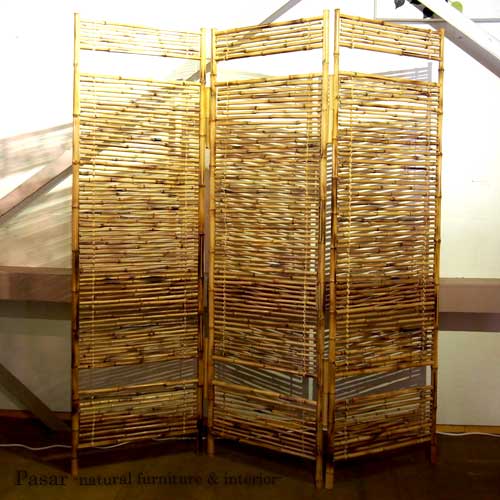 バンブー 竹 パーテーション アジアン雑貨 間仕切り