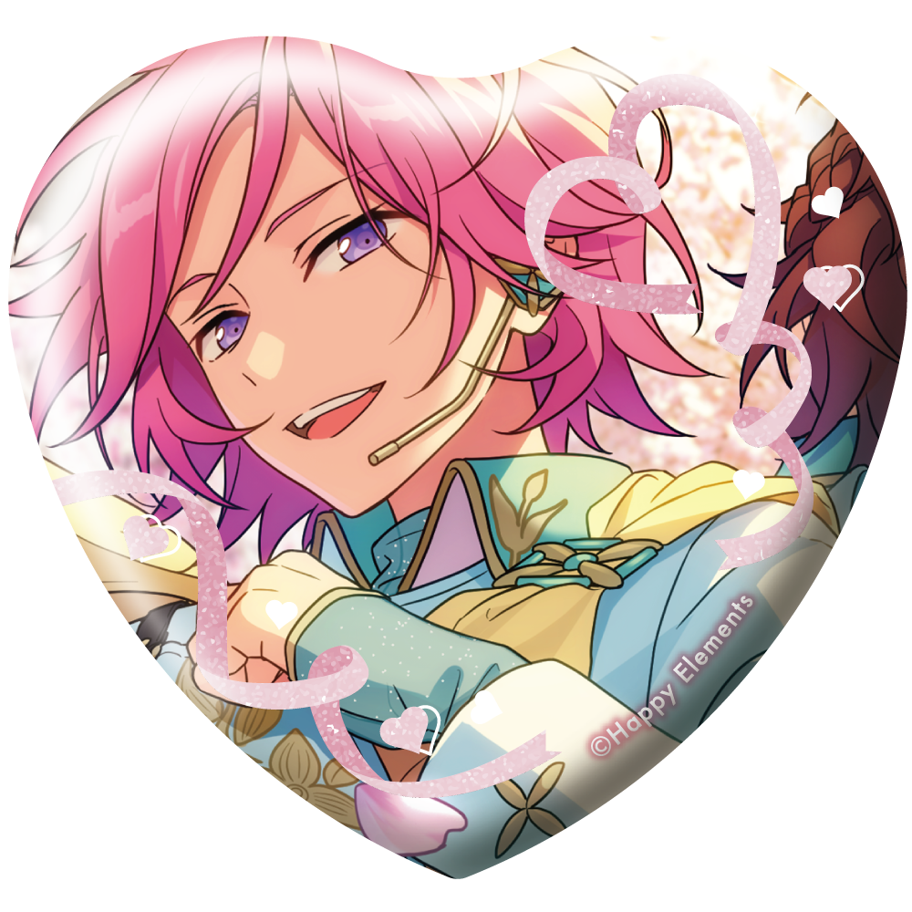 あんスタ 中国 誓約ハート缶バッジ 15点 天祥院英智 あんスタ 中国/