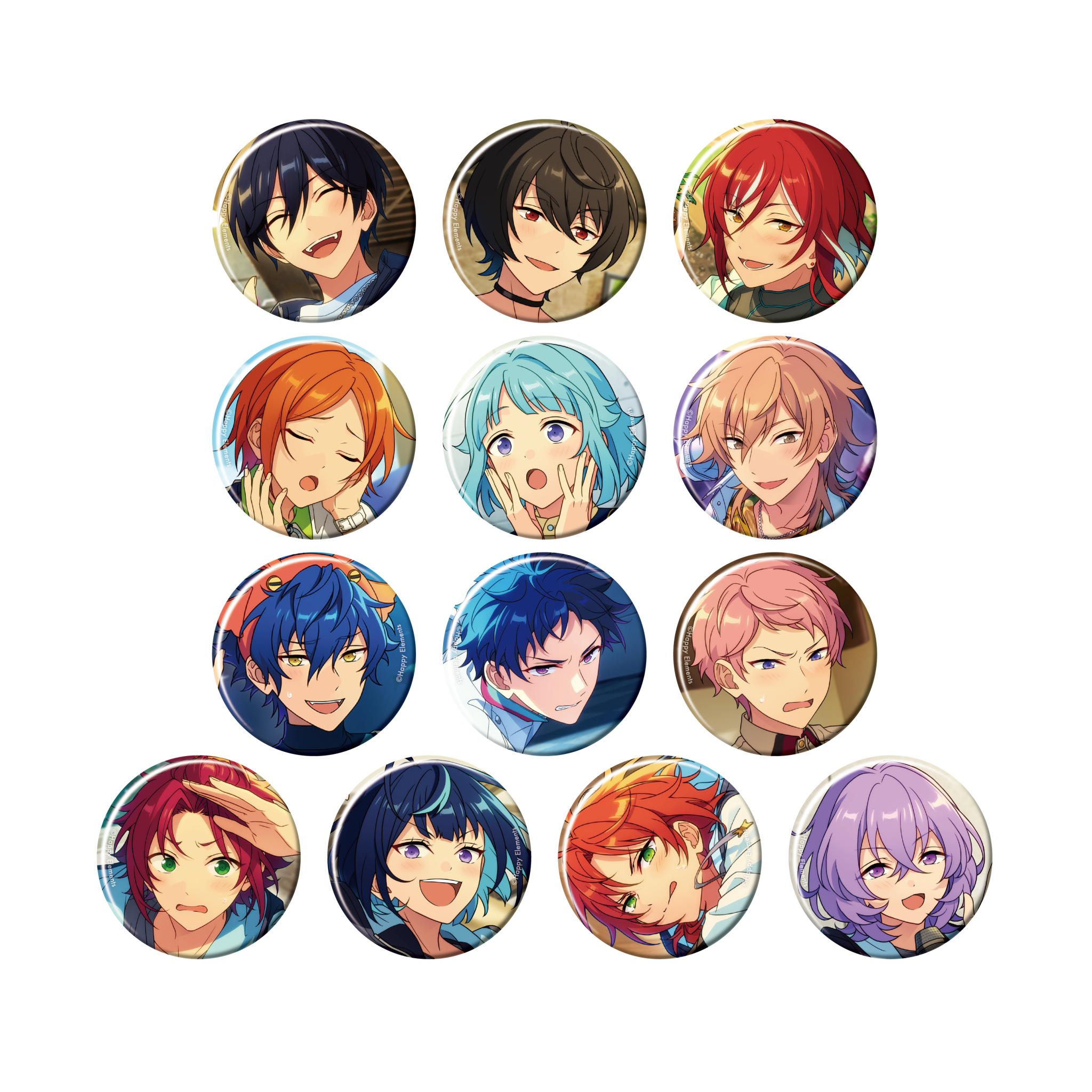 朔間零 あんスタ 中国 星の向こう缶バッジ 星之向所 星之所