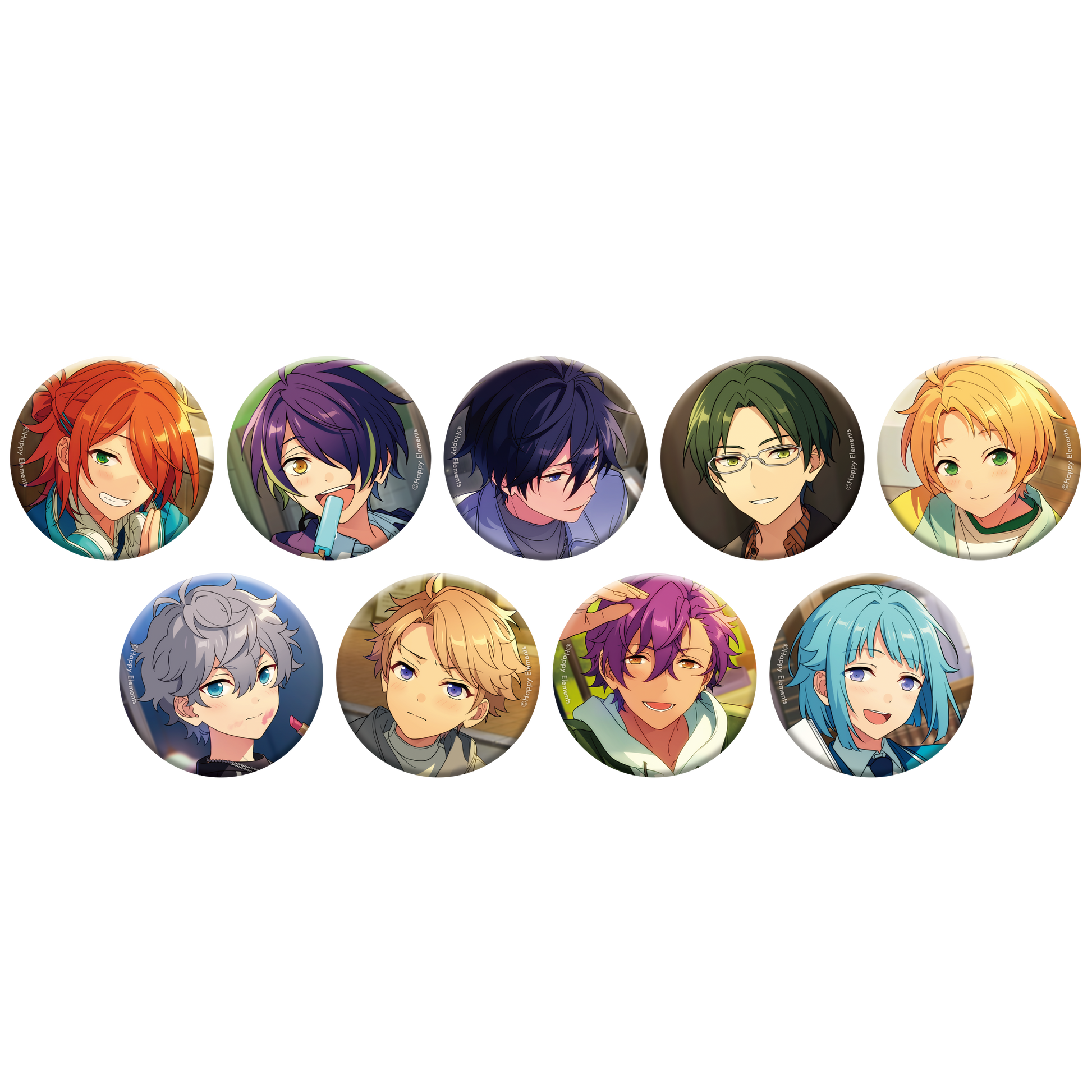 あんスタ 朔間零 テーマスカウト缶バッジ idol casual あんスタ 朔間零