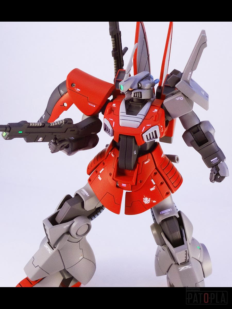 HGUC 1/144 リファイン版 ディジェ(Ver.pato) 改修・全塗装 製作完成