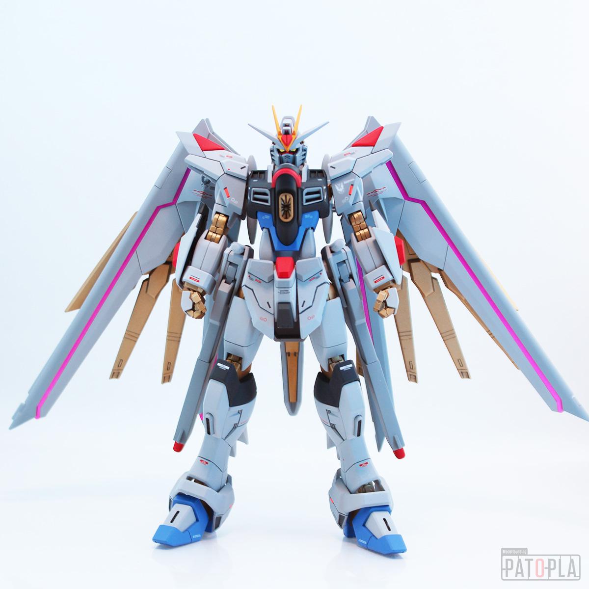 HG ストライクフリーダムガンダム 光の翼DXエディション 素組み立て品
